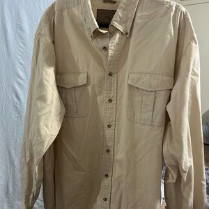 Men's Classic Tan Shirt Jacket